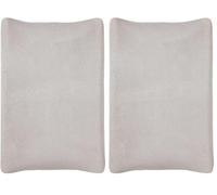 Babycalin Protection Matelas à Langer, Gris, 50 x 70 cm (Lot de 2)