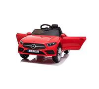 BabyCar Mercedes CLS 350 AMG | Véhicule Electrique 12V avec 2 Moteurs 25W | Voiture pour Enfant avec Télécommande, Siège en Simili Cuir, Portes Ouvrantes, MP3/USB | Mercedes Officiel | Rouge