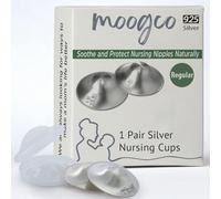 Babycare Les coques d’allaitement en Argent Trilaminé sans Nickel pour la Prévention et les Soins des Crevasses du mamelon pendant apaisez les douleurs insupportables de vos mamelons avec de l'argent