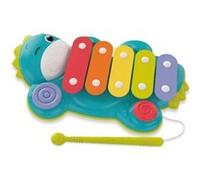Xylophone Bébé Clementoni - Xylodino - Jouet Musical Dinosaure - 5 Lames Colorées