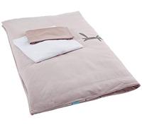 Babyclic Pack Couette Triptique (Housse de Couette + Protecteur + Remplissage) Moss Rose