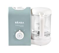 BEABA, Babycook Express, Robot Bébé 4 en 1 Mixeur-Cuiseur, Cuisson Express 15min, Mixage sur-mesure, Cuisson Vapeur Douce et Saine, Décongélation, Texture Homogène, Capacité 1 250 ml, Bleu Baltique