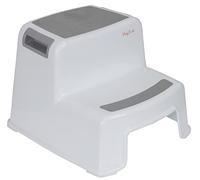 Babycurls Marchepied à 2 marches pour les tout-petits - Antidérapant - Robuste - Double marche pour les enfants - Pour l'apprentissage de la propreté dans la salle de bain, la cuisine et la maison