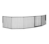 BabyDan Flex XL, 90-278 cm, Barrière de foyer/Porte d'escalier/Séparation de pièce/Entourage de feu, Blanche, Fabriqué au Danemark - barrière de bébé (Pet Gate/Carrière pour chiens)