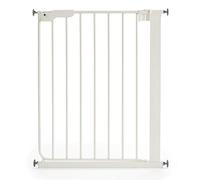 BabyDan barrière de sécurité pour portes et escaliers Slim Fit : Pour ouvertures étroites, 60.5 - 66.5 cm, Blanc