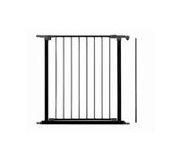 BabyDan Barrière Extension Large avec Portillon Flex Noir