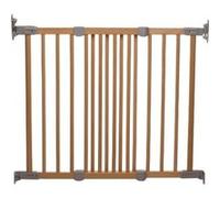Babydan barrière flexi fit, bois/argent G