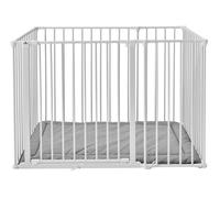 BabyDan Box Flex Parc Rectangulaire + Coussin Blanc