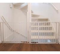 BabyDan Flex 2 x Porte Barrière de Sécurité Escalier et Porte 197 - 205 cm Blanc