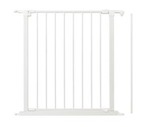 BabyDan Flex Barrière de Sécurité Escalier et Porte Modulable Kit de Fixation Murale Noir (2 x 4 cm)