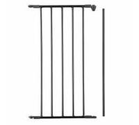 BabyDan Flex Barrière de Sécurité Escalier et Porte Modulable Rallonge 46 cm Noir