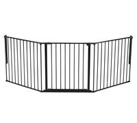 BabyDan Flex L Barrière de Sécurité Escalier et Cheminée 90 - 223 cm Noir