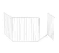 BabyDan Flex L Barrière de Sécurité Escalier et Porte 90 - 223 cm + Seuil Anti-Trébuchement Blanc