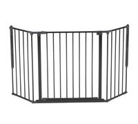 Barrière de sécurité Flex M - BABY DAN - Noir - Métal - Hauteur 71 cm - Pour bébé