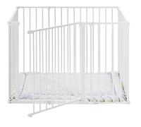 BabyDan Parc Carré pour Enfant Blanc