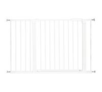 BabyDan Perfect Close Barrière de Sécurité Escalier et Porte 117 - 124 cm Blanc