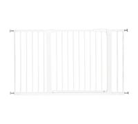 BabyDan Perfect Close Barrière de Sécurité Escalier et Porte 128 - 135 cm Blanc