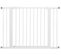BabyDan Perfect Close Barrière de Sécurité Escalier et Porte 77,3 - 110 cm Blanc