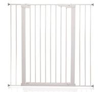 BabyDan Premier Barrière de Sécurité Pour Enfants et Animaux Extra Haute (104 cm) 105,5 - 112,8 cm Blanc
