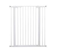 BabyDan Premier Barrière de Sécurité Pour Enfants et Animaux Extra Haute (104 cm) 93 - 99,5 cm Blanc