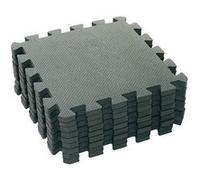 BabyDan tapis de jeu junior 90 cm mousse grise 9-pièces Vert