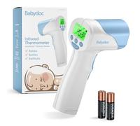 Babydoc Thermomètre Pour Bébé de Qualité Médicale, Capteur Laser Radiographie Allemand, Thermomètre Infrarouge Sans Contact 3 En 1