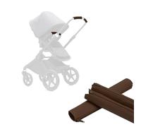 BABYDOME Pack de housses de guidon compatibles avec Bugaboo Fox 2,3 et Bugaboo BEE 6. Fabrication artisanale en Espagne en similicuir premium. Résistance au soleil, à l'usure et à la décoloration.