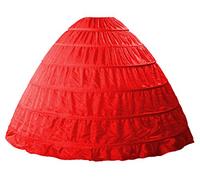 Babydress Jupons Crinoline Mariage Jupon 6 Cerceau mariée Jupon Hoopless Robe de mariée Jupons Femme Jupes Sculptantes Wedding Petticoat Robe de Bal Jupon Jupes Femme Jupon