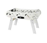 Babyfoot Blanc - Table de Baby Foot Compacte et Élégante