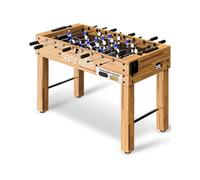 SereneLife Table de Baby foot- Baby foot pour Adulte et Enfant- Jeu deFootball de Table - avec 2 Balles et 2 Porte-Gobelets - pour Salle de Jeux Familiale en Intérieur