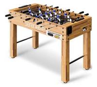 SereneLife Table de Baby foot- Baby foot pour Adulte et Enfant- Jeu deFootball de Table - avec 2 Balles et 2 Porte-Gobelets - pour Salle de Jeux Familiale en Intérieur