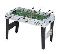 Babyfoot Junior, Gris, Bois MDF, Barres Télescopiques, 119 x 94.5 x 81 cm, 2-4 Joueurs