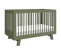 babyletto Hudson Berceau convertible 3 en 1 avec kit de conversion de lit pour tout-petit, vert olive, certifié Greenguard Gold