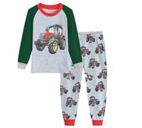 Babylike “ Dinosaure ”Pyjama 2-4-pièce, graçons et Filles, 100% de Coton (Groupe d’âge : 2-11 Ans)(Tracteurs,8-9 Ans)
