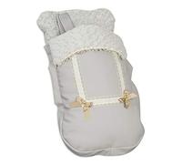 Babyline 2000667 - Chancelière en cuir Gris