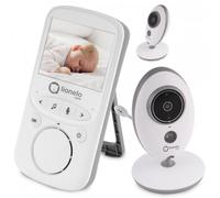 Babyline 5.1 Babyphone 1 Écran + 2 Caméras + Appel Vocal Et Berceuses Blanc