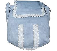 babyline Classic - Couvre-lit de panier, Unisexe, Couleur Bleu