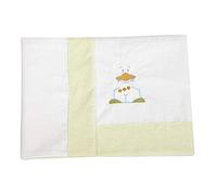 Babyline Drap-Housse 100% Coton pour bébé, hypoallergénique, Respirant et écologique. Toucher Doux. 3 pièces (Drap, Drap-Housse avec élastiques réglables et Oreiller). 100% fabriqué en Espagne