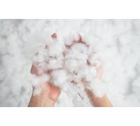 Babyline Rembourrage Flocons en Microfibre, Toucher Doux, Coton de Remplissage, ouate hypoallergénique, Lavable, 100% Polyester. 100% Polyester. (0,5 kg)