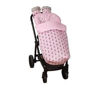 babyline tepee - sac de chaise avec moufles, Unisexe, Couleur Rose