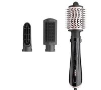 BaByliss Brosse soufflante AS128E Style Smooth 1000, 1000 W, ionique anti-frizz, Noir/Rose