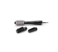 BaByliss Brosse soufflante AS128E Style Smooth 1000, 1000 W, ionique anti-frizz, Noir/Rose