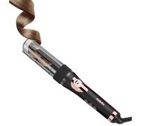 BaByliss Boucleur automatique Curl Secret Lite - Boucles rapides et sans effort, 5 réglages de température jusqu'à 210° - Noir & Rose gold, C1031E