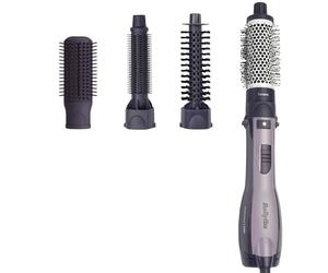 BaByliss Brosse soufflante multistyles Technologie ionique anti-frisottis, Technologie céramique, 4 accessoires, Multistyler, Noir, AS121E