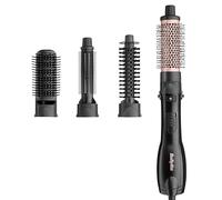 BaByliss - Brosse soufflante Smooth Finish 1200 Multistyle 4-en-1, Accessoires Volume, Brushing et Lissage, 3 températures, fonction ionique, AS122E