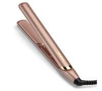 BaByliss Lisseur Cheveux Rose Gold - Plaques en Céramique, Multi-voltage, Utilisation universelle, Chauffe ultra-rapide en 15 sec, 3 réglages de température jusqu'à 235°C, 2598PE