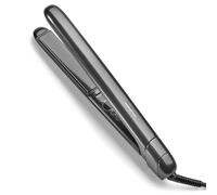 BaByliss Lisseur cheveux Titanium Shine - NOUVEAUTÉ 2025, Plaques en titane-céramique, 5 réglages de température 150-230°C, Utilisation mondiale, Argenté, ST260E