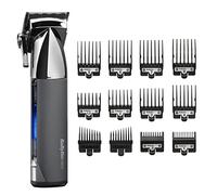 BaByliss Men Super-X Metal - Tondeuse sans fil pour homme - Argenté/gris