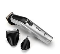 Babyliss MEN Tondeuse Multi-usages 8 en 1 Titanium avec Tondeuse Nez et Rasoir de Finitions MT726E