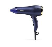 BaByliss Midnight Luxe 5781U Sèche-cheveux 2300 W, contrôle ionique des frisottis, séchage rapide, professionnel et léger, 3 réglages de chaleur et 2 vitesses